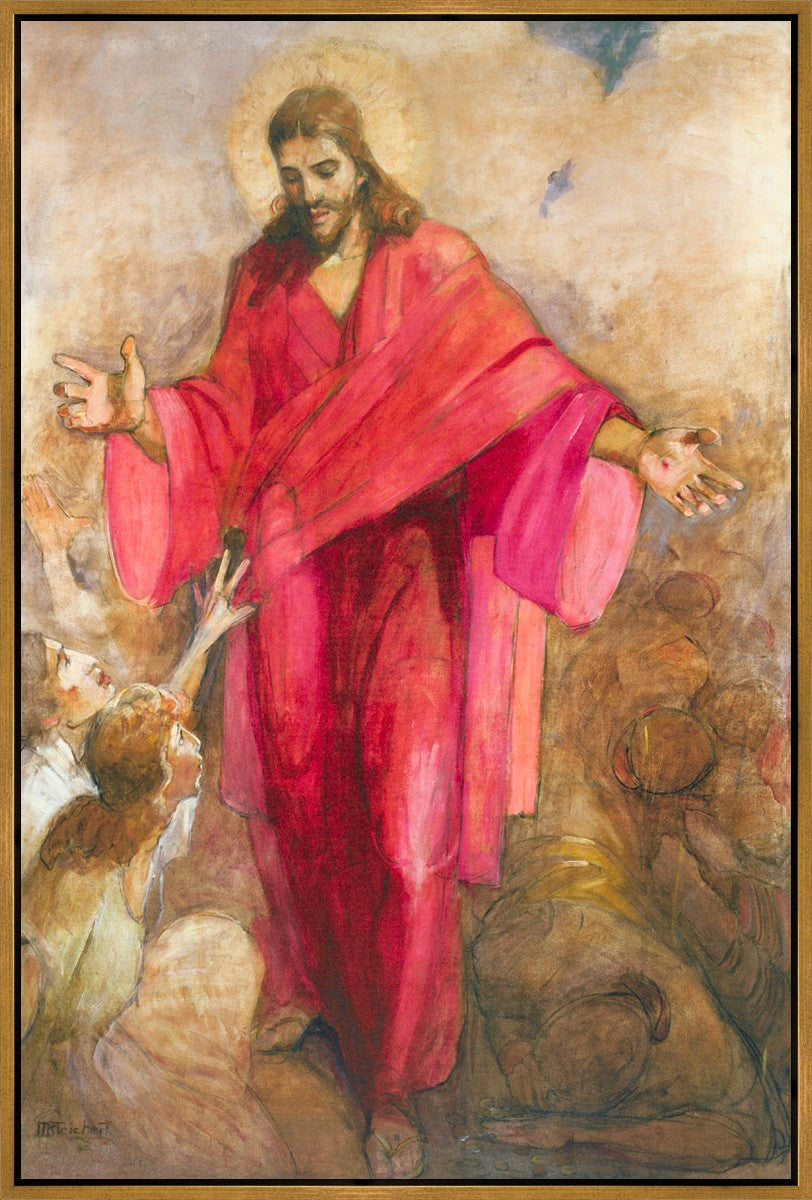 Christ In A Red Robe