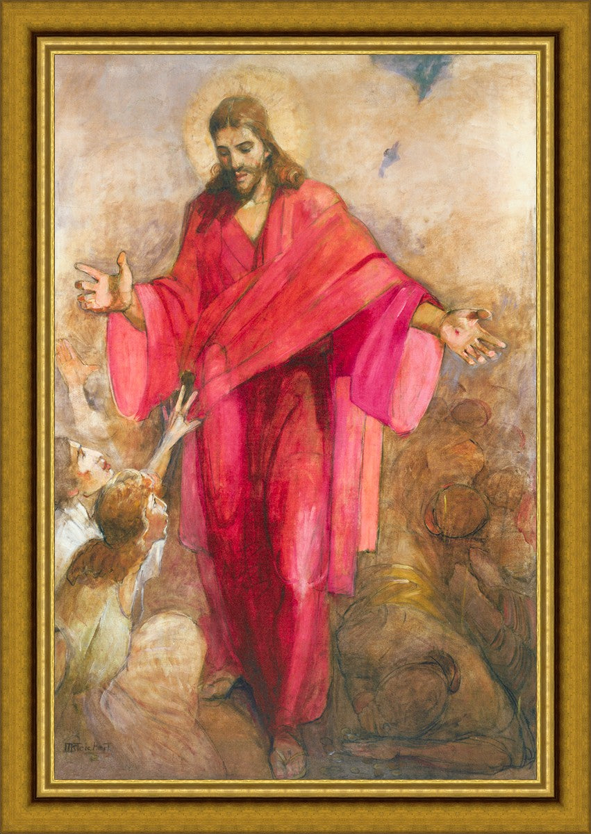 Christ In A Red Robe
