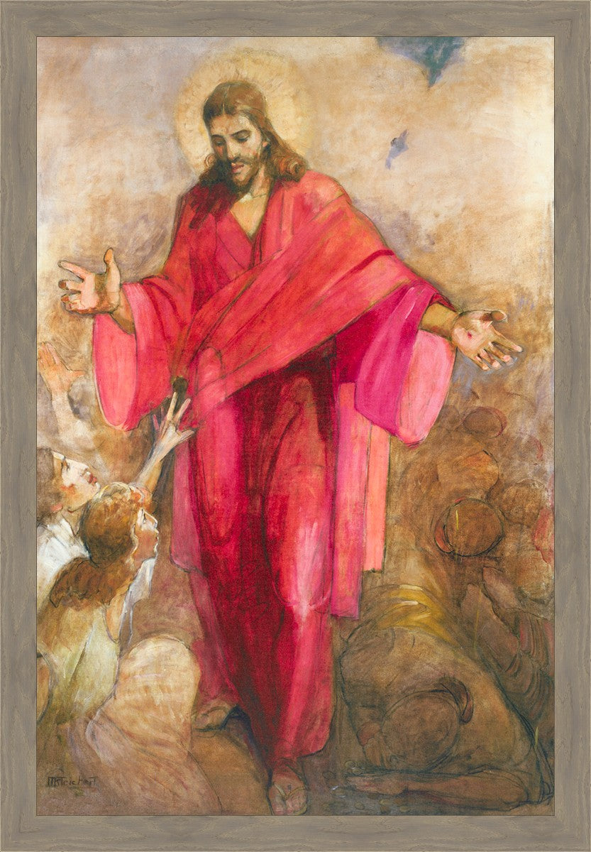 Christ In A Red Robe