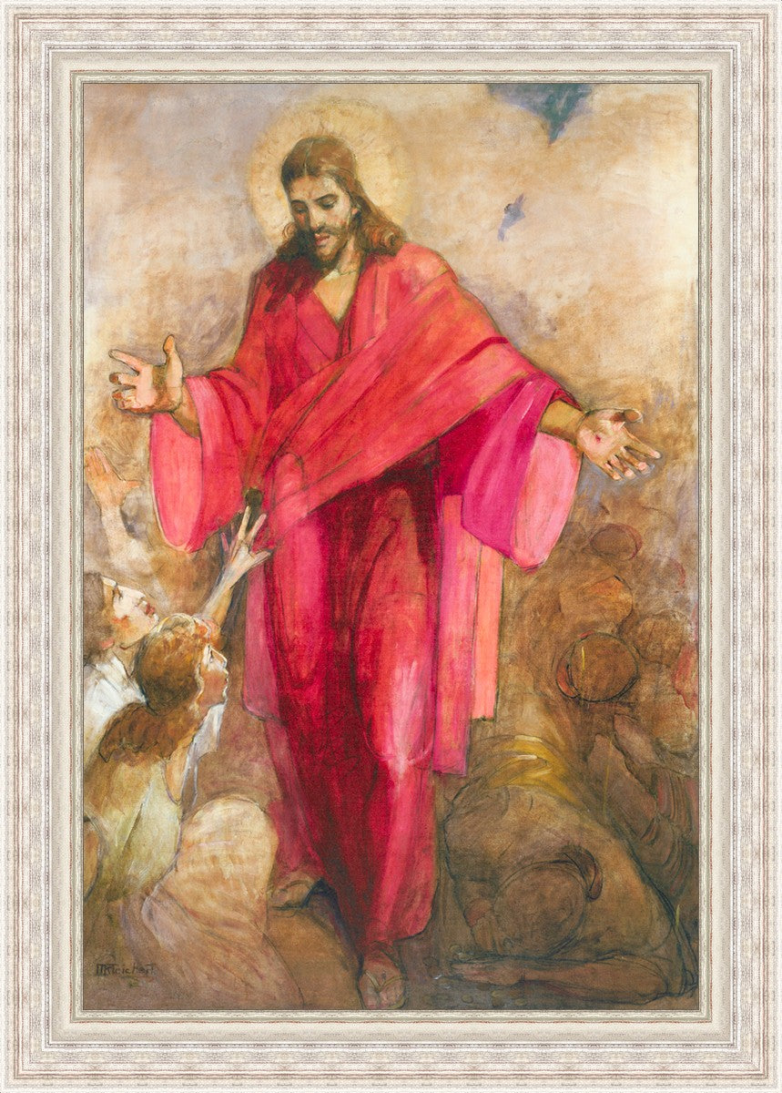 Christ In A Red Robe