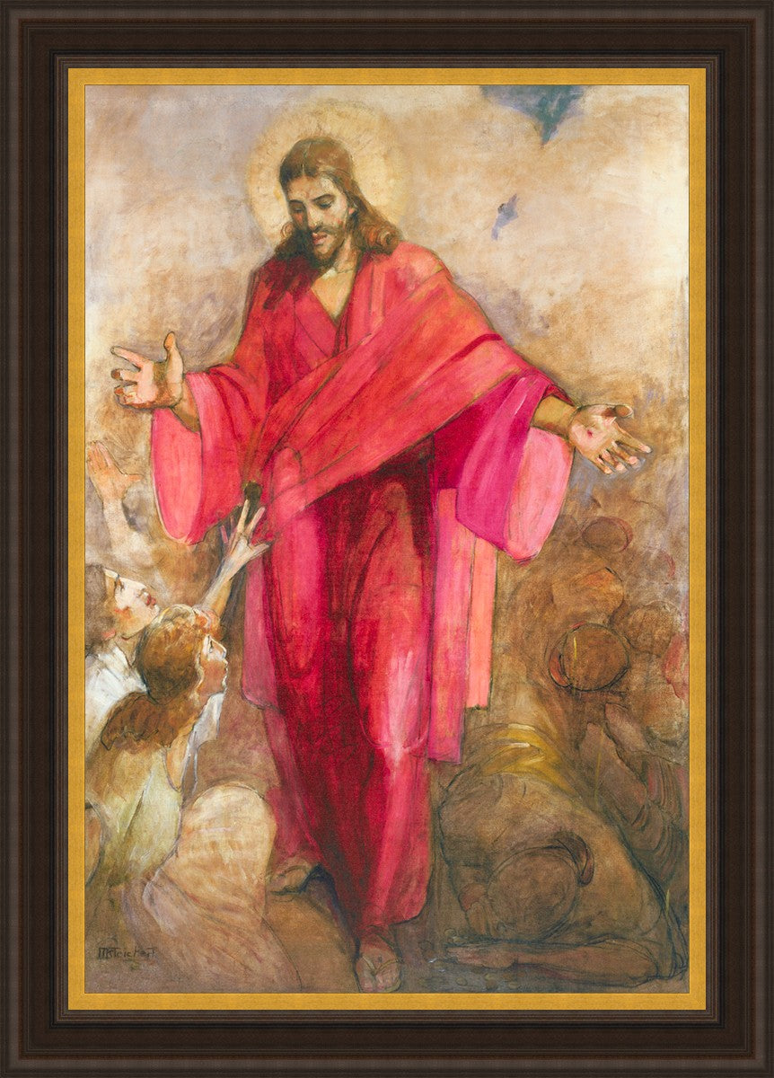 Christ In A Red Robe