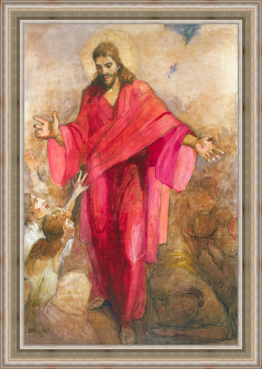 Christ In A Red Robe