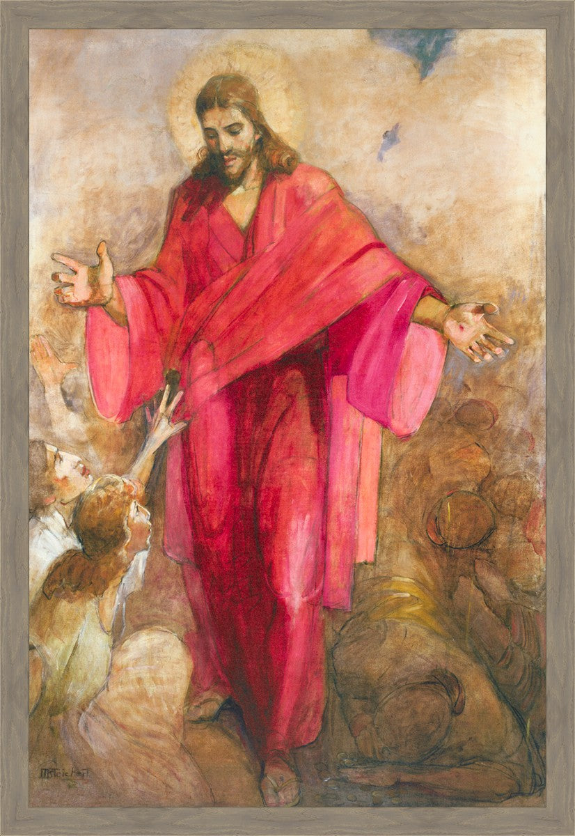 Christ In A Red Robe