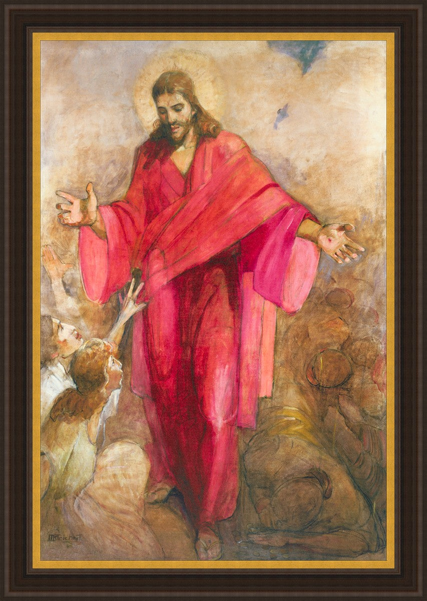 Christ In A Red Robe