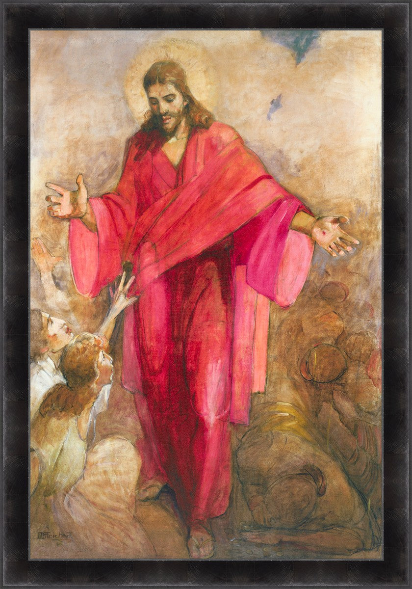 Christ In A Red Robe