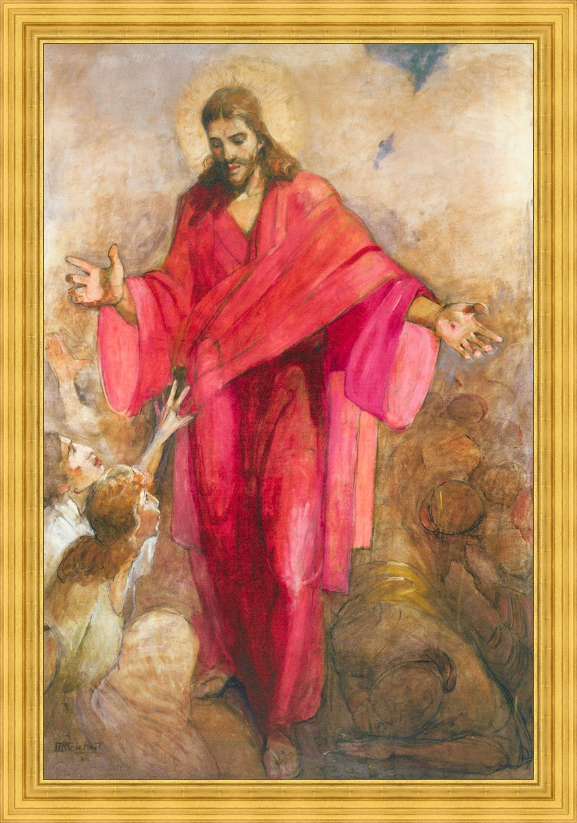 Christ In A Red Robe