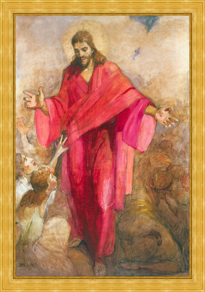 Christ In A Red Robe