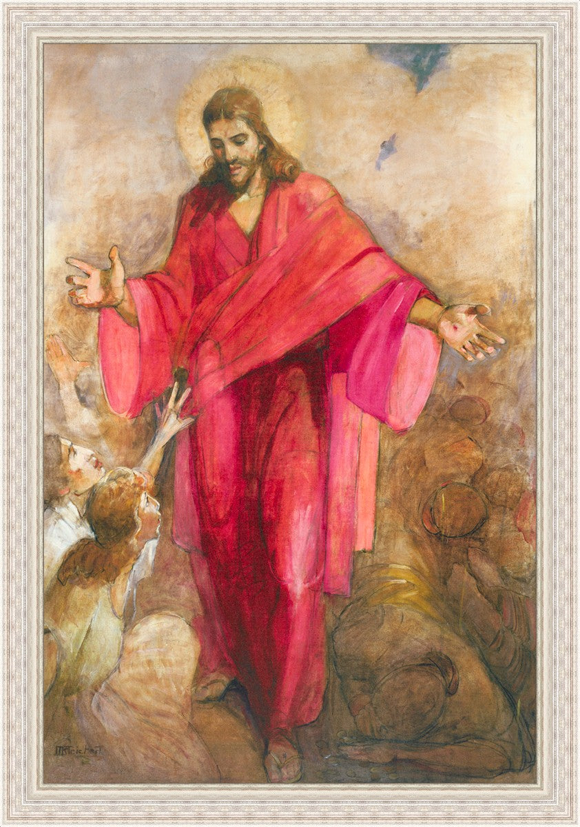 Christ In A Red Robe