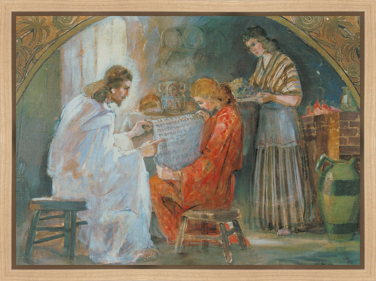 Christ With Mary And Martha