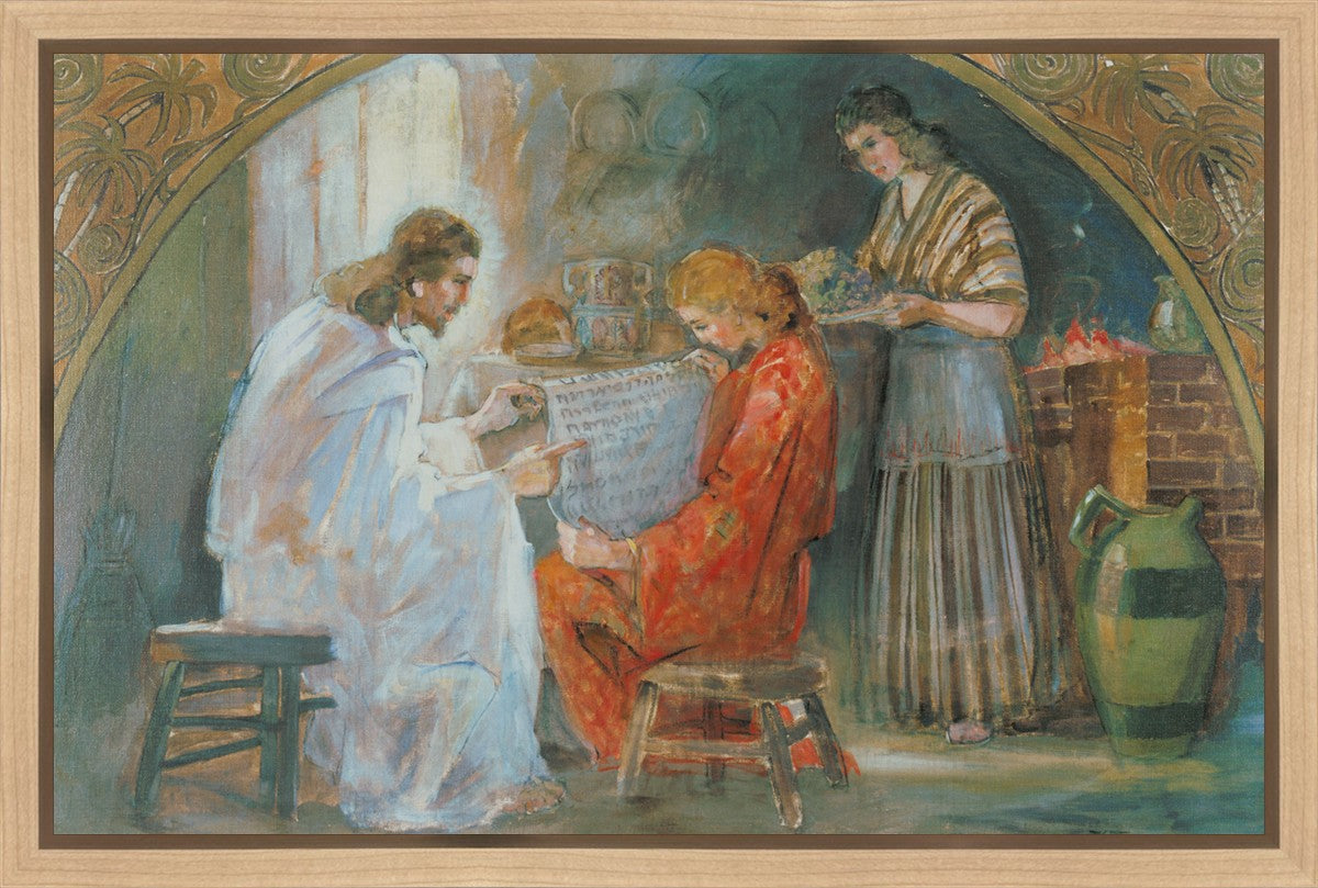 Christ With Mary And Martha
