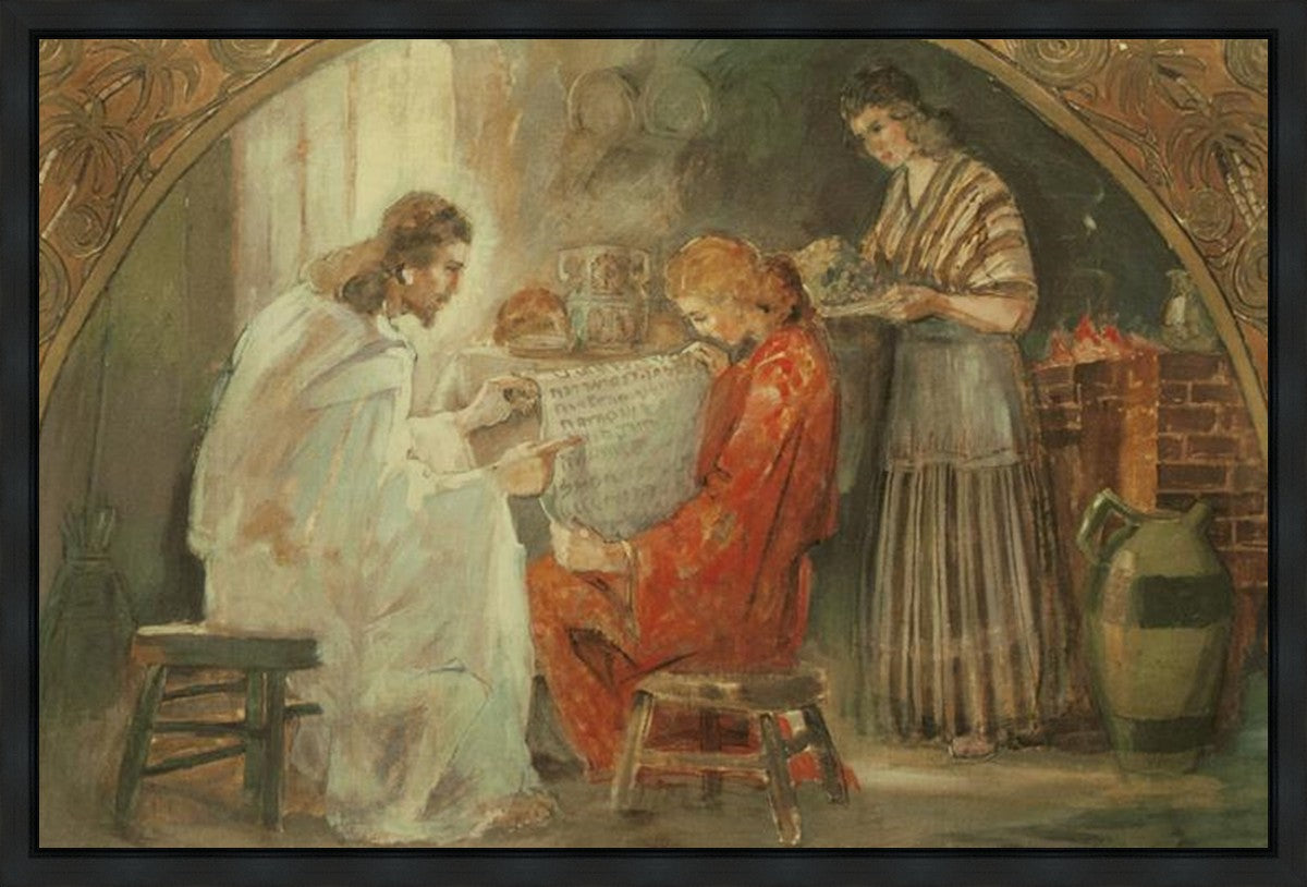 Christ With Mary And Martha