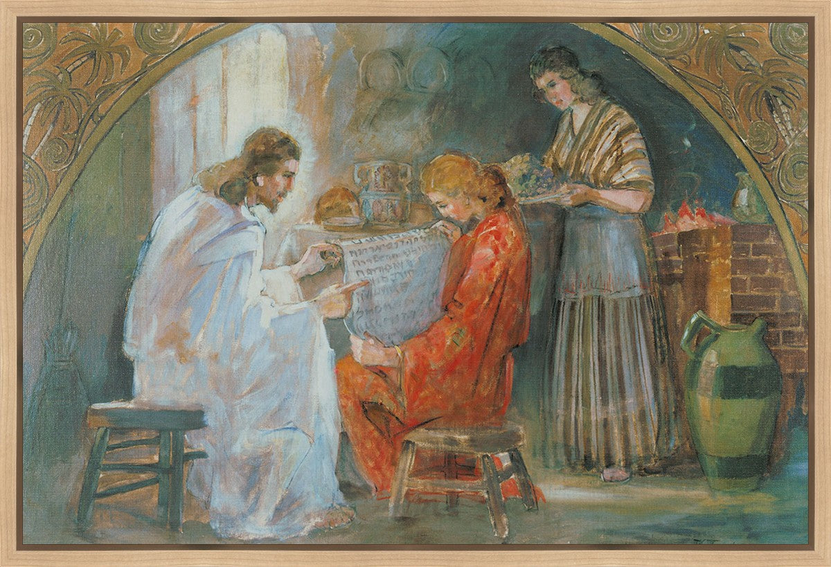Christ With Mary And Martha