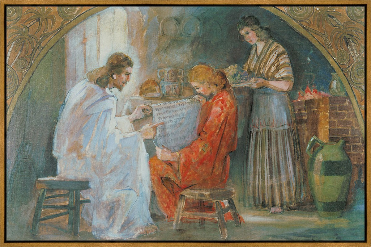 Christ With Mary And Martha