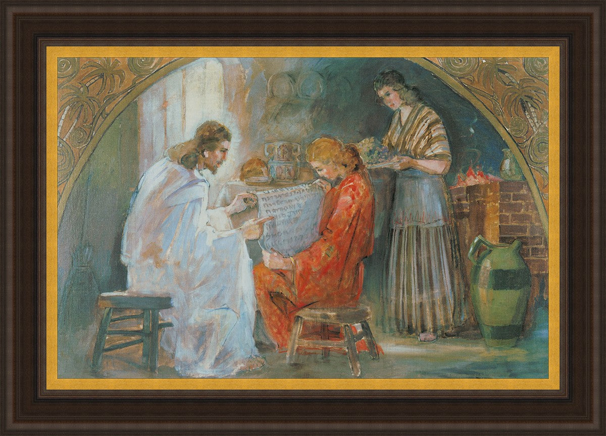 Christ With Mary And Martha