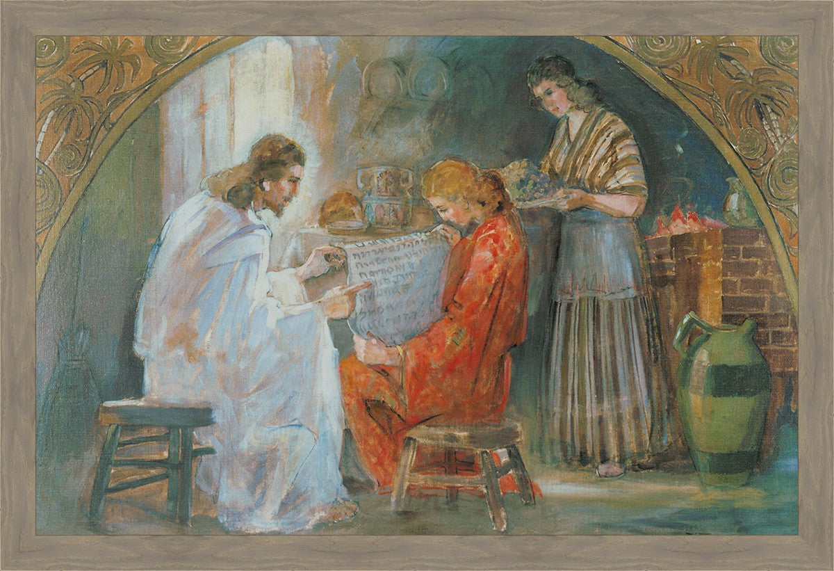 Christ With Mary And Martha