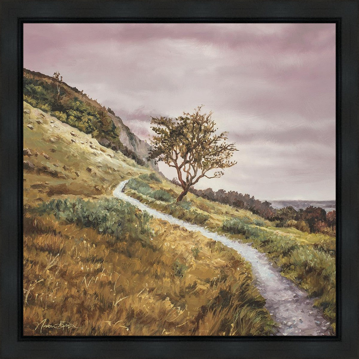 Enjoy the Beauty on your Broken Path Mountain Top Gallery Wrap