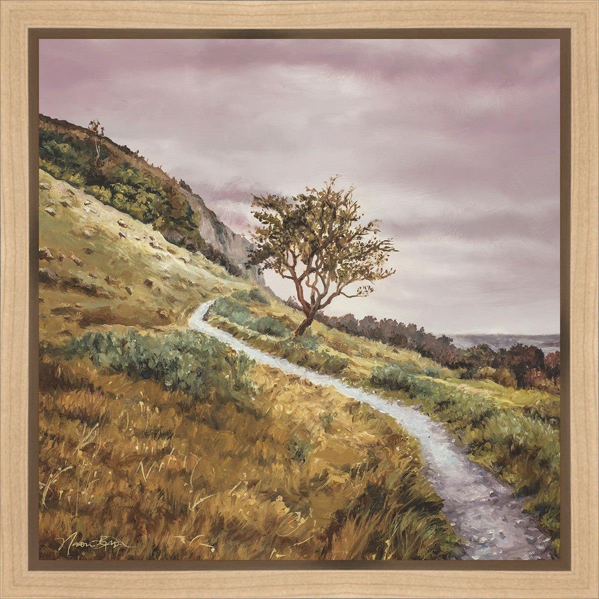 Enjoy the Beauty on your Broken Path Mountain Top Gallery Wrap