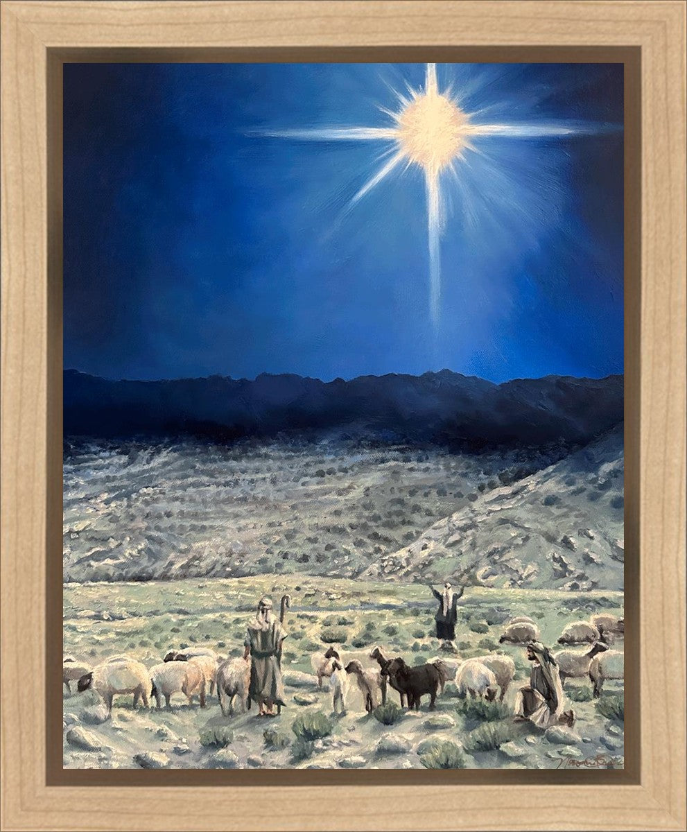 The Shepherds Rejoiced Gallery Wrap