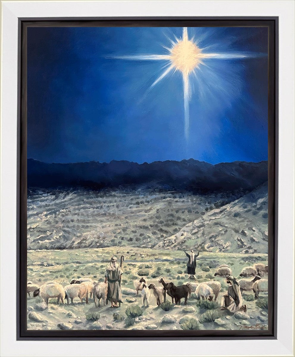The Shepherds Rejoiced Gallery Wrap
