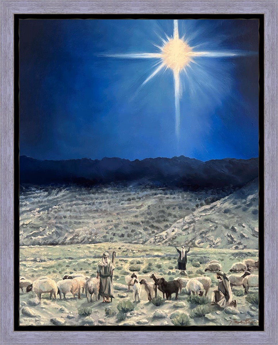 The Shepherds Rejoiced Gallery Wrap