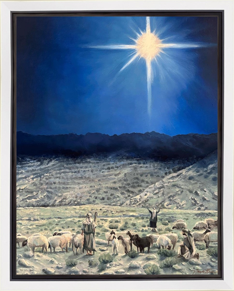 The Shepherds Rejoiced Gallery Wrap