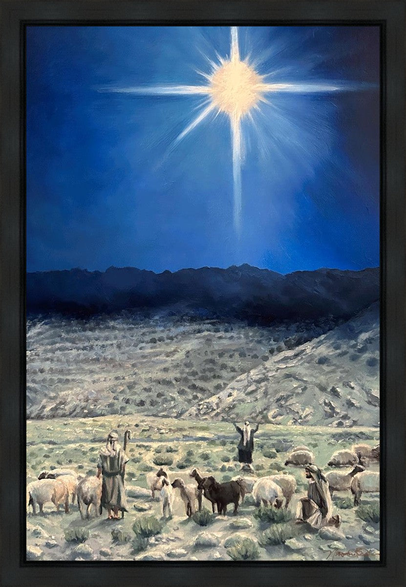 The Shepherds Rejoiced Gallery Wrap