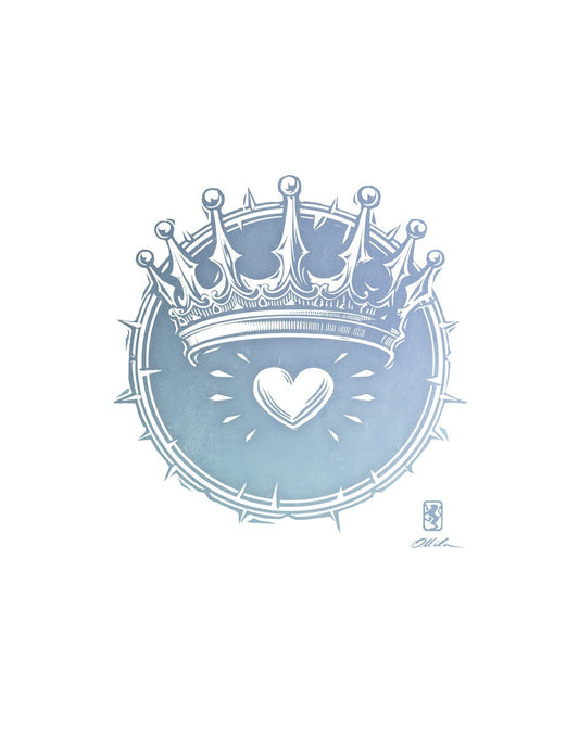 2 Crowns AZURE Gallery Wrap