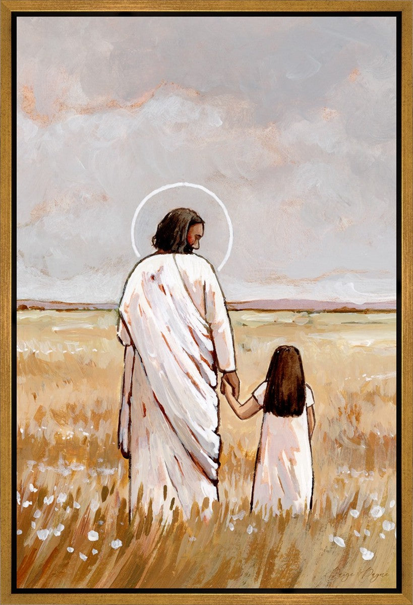 I'll Walk With You - Girl Gallery Wrap
