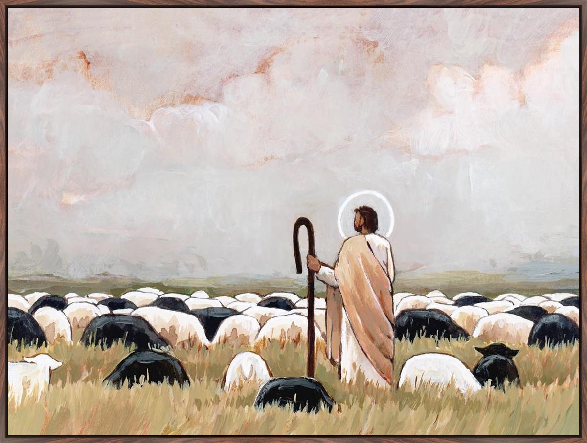 Our Steadfast Shepherd Large Wall Art