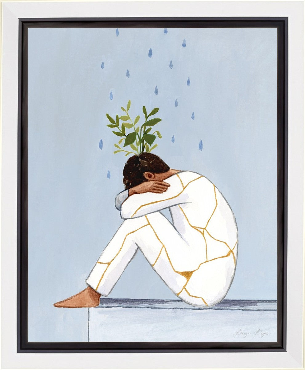 He Thought He Was Broken, But He Was Blooming (Male) Gallery Wrap