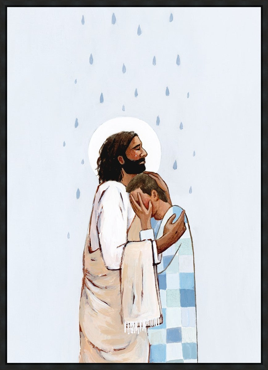 When The Blues Came (Male) Large Wall Art Gallery Wrap