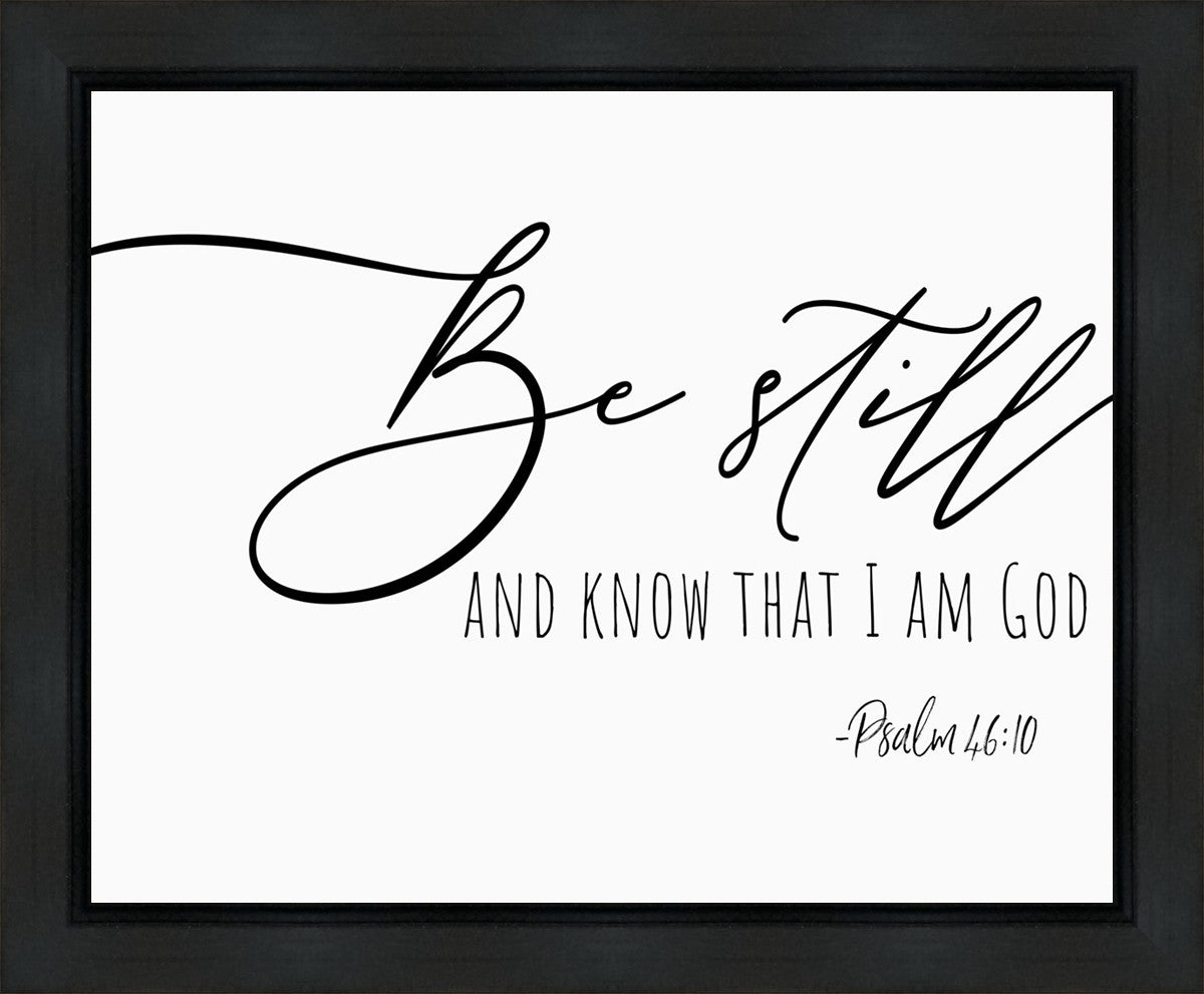 Be Still Gallery Wrap