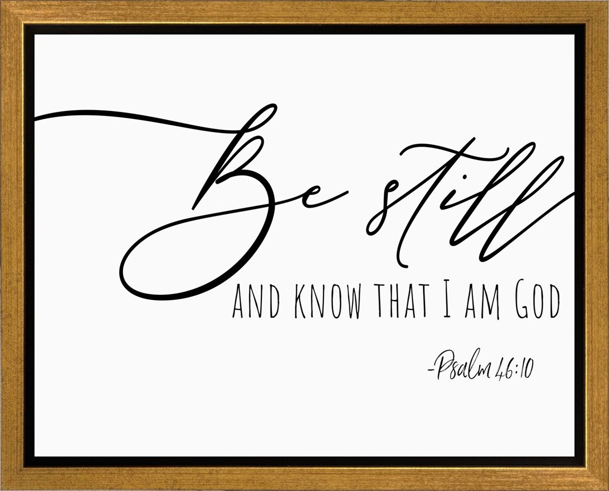 Be Still Gallery Wrap