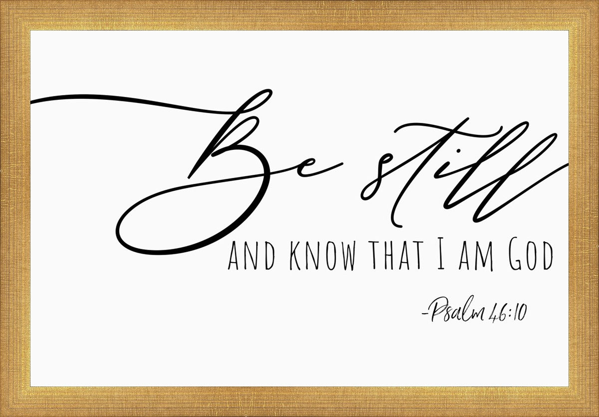 Be Still
