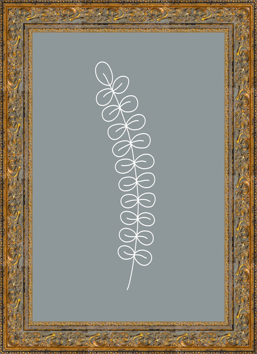 Minimalist Stem Blue