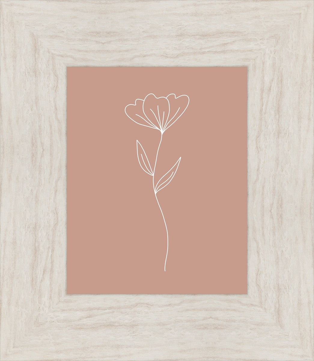 Minimalist Flower Pink