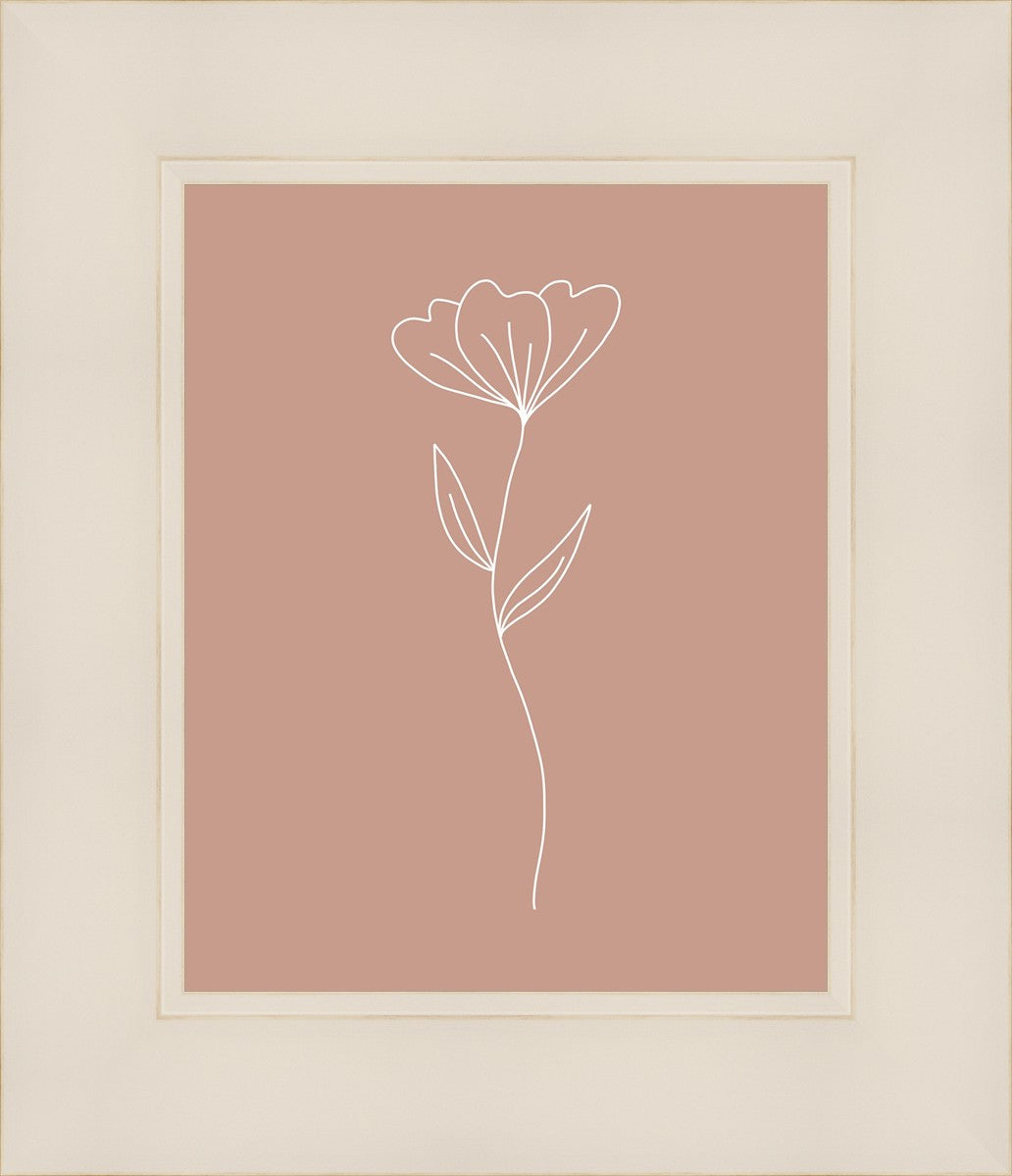 Minimalist Flower Pink