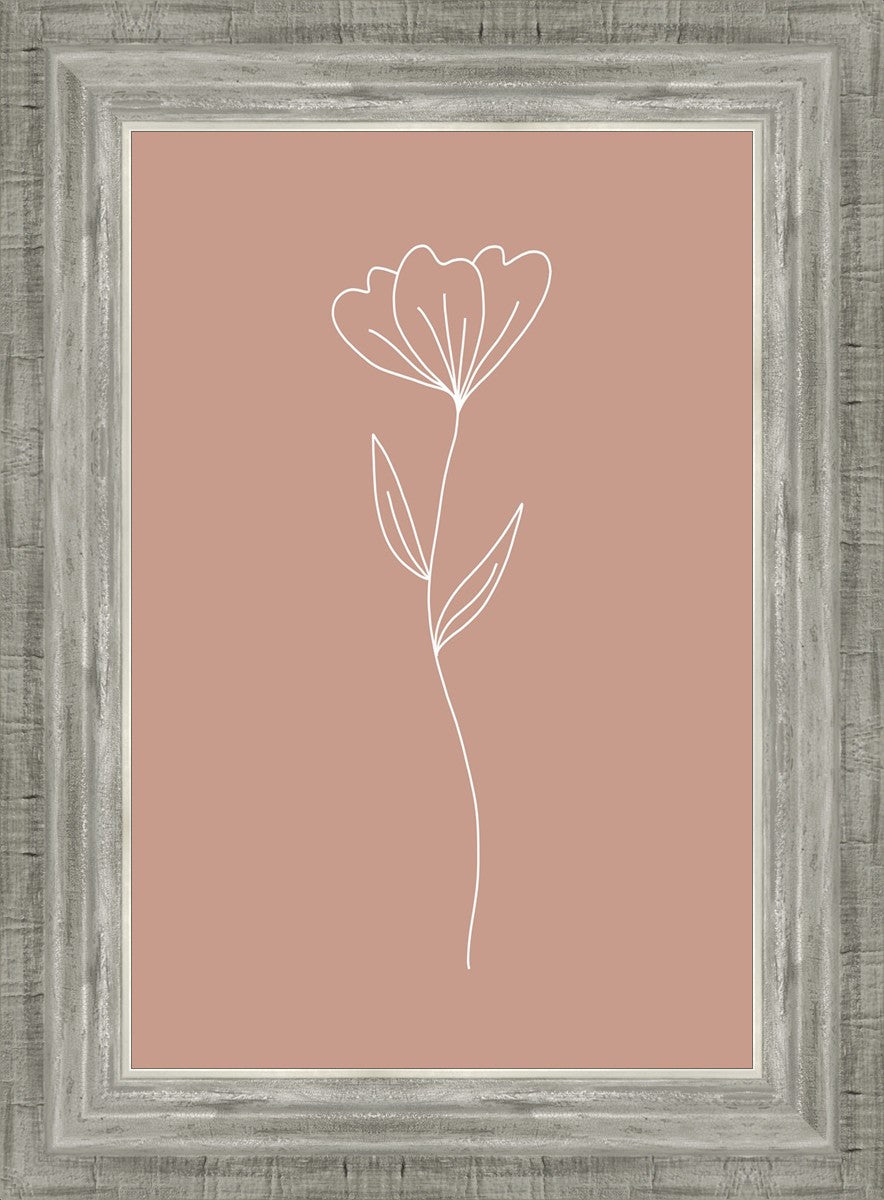 Minimalist Flower Pink