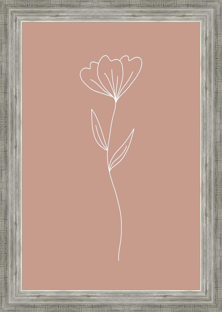 Minimalist Flower Pink