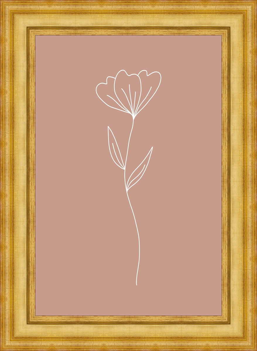 Minimalist Flower Pink