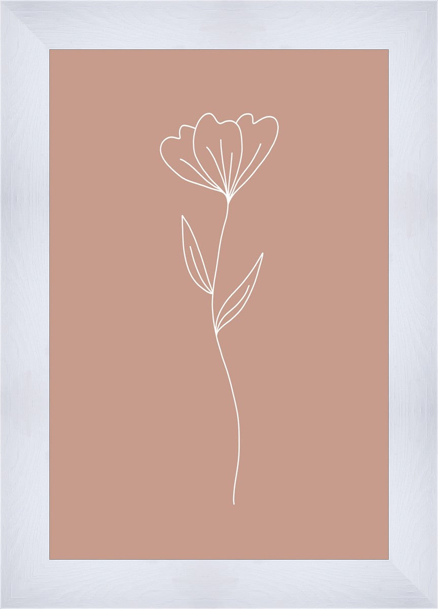 Minimalist Flower Pink