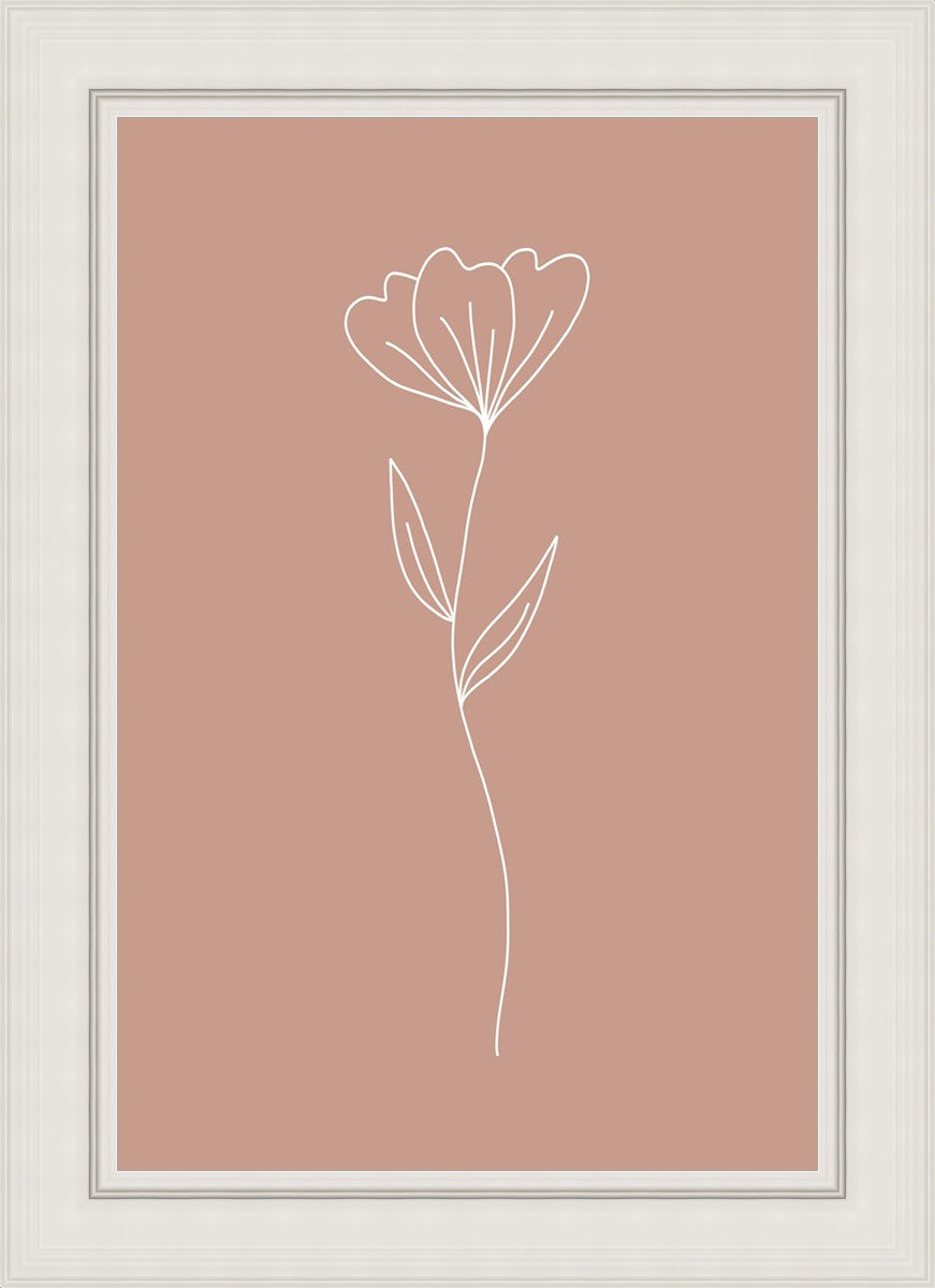 Minimalist Flower Pink