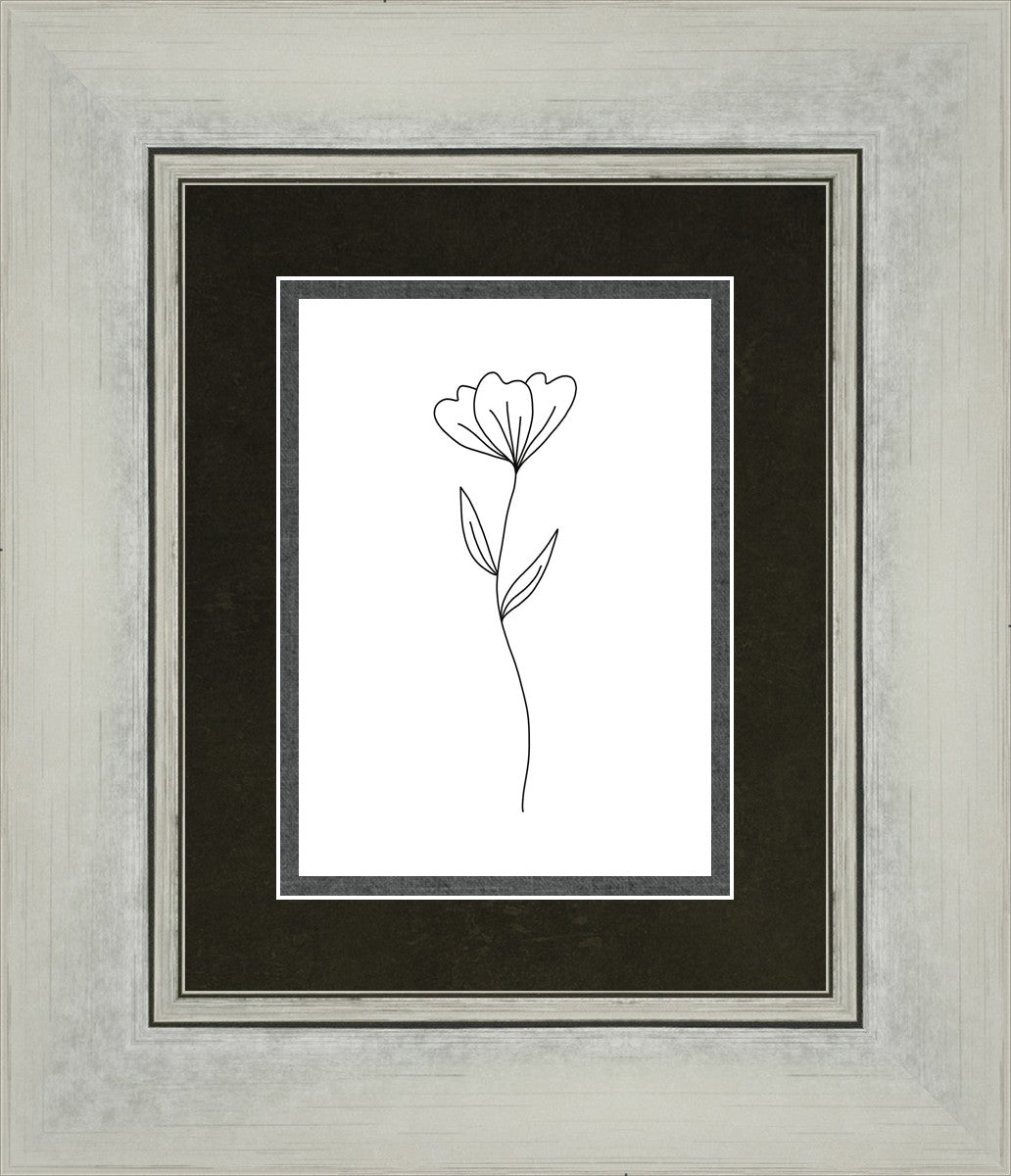 Minimalist Flower White