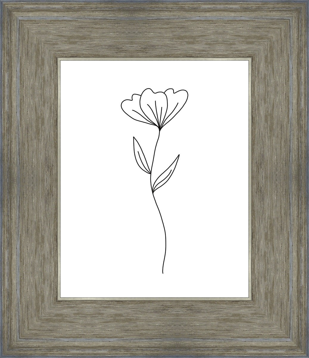 Minimalist Flower White