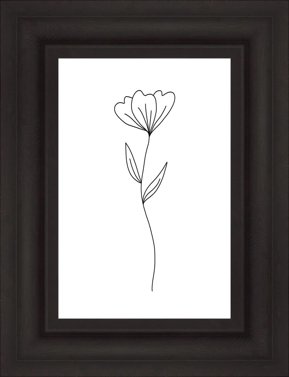 Minimalist Flower White