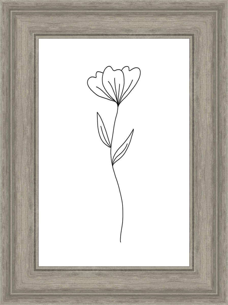 Minimalist Flower White