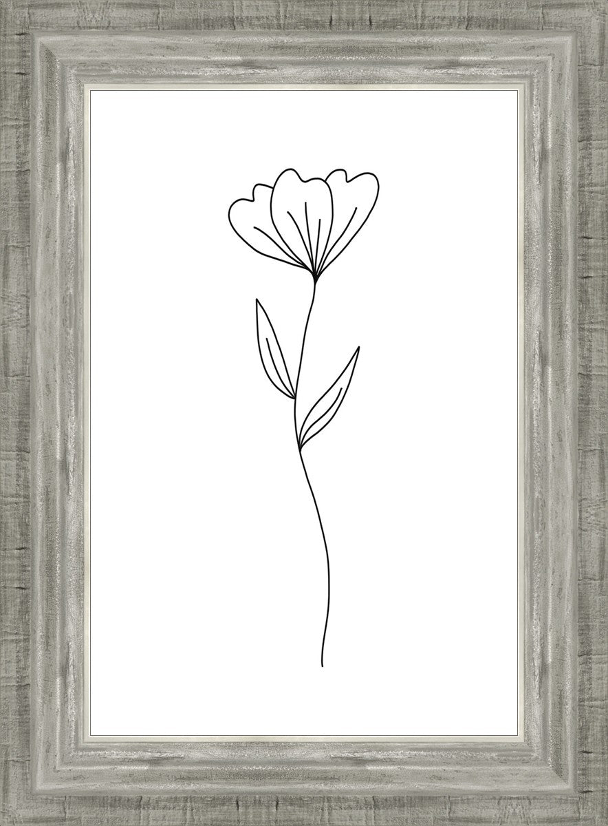 Minimalist Flower White