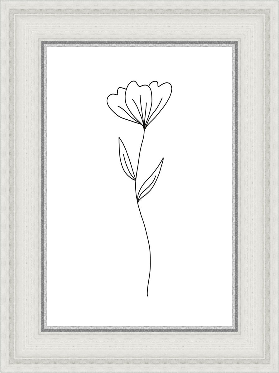 Minimalist Flower White