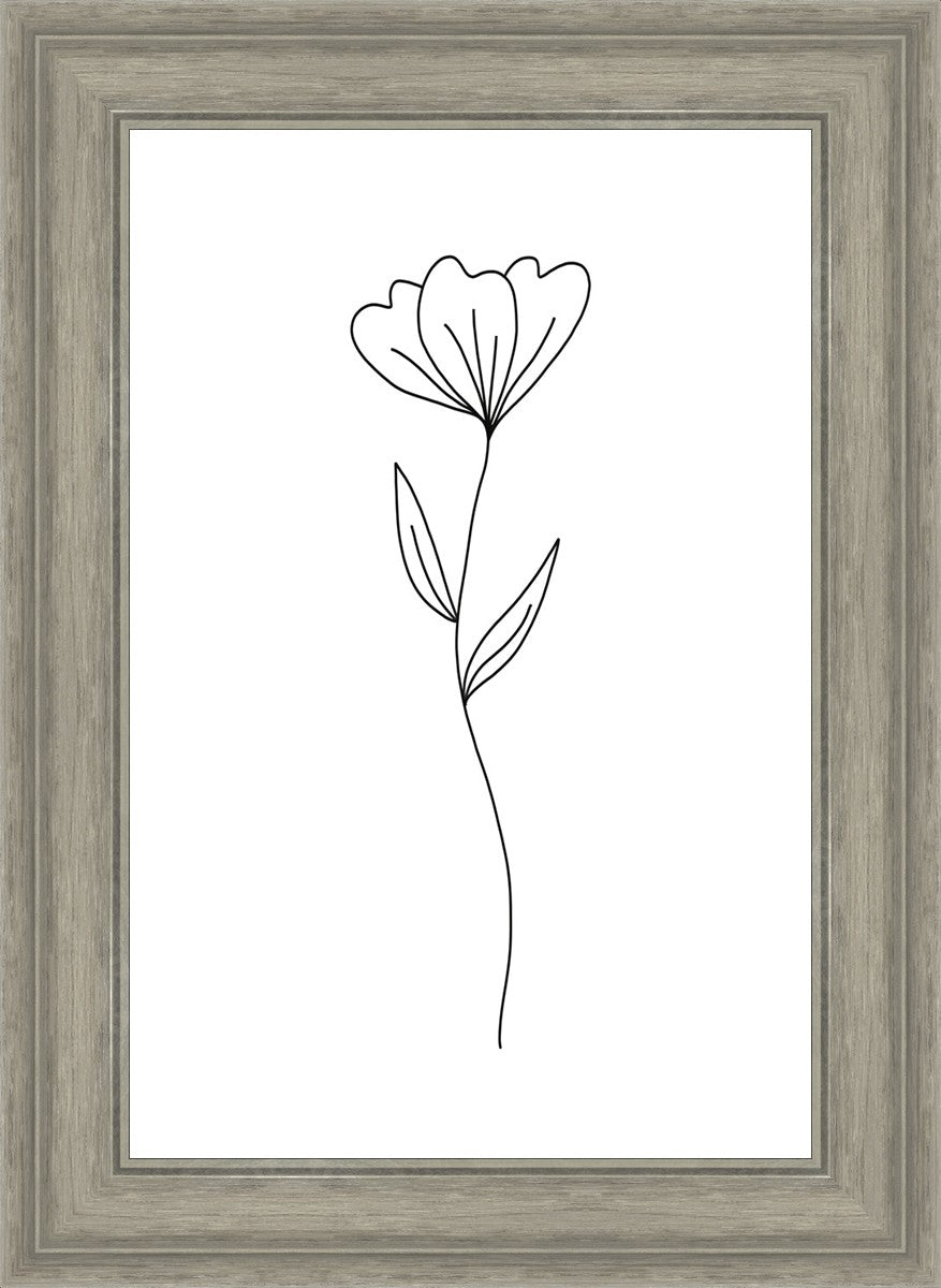 Minimalist Flower White