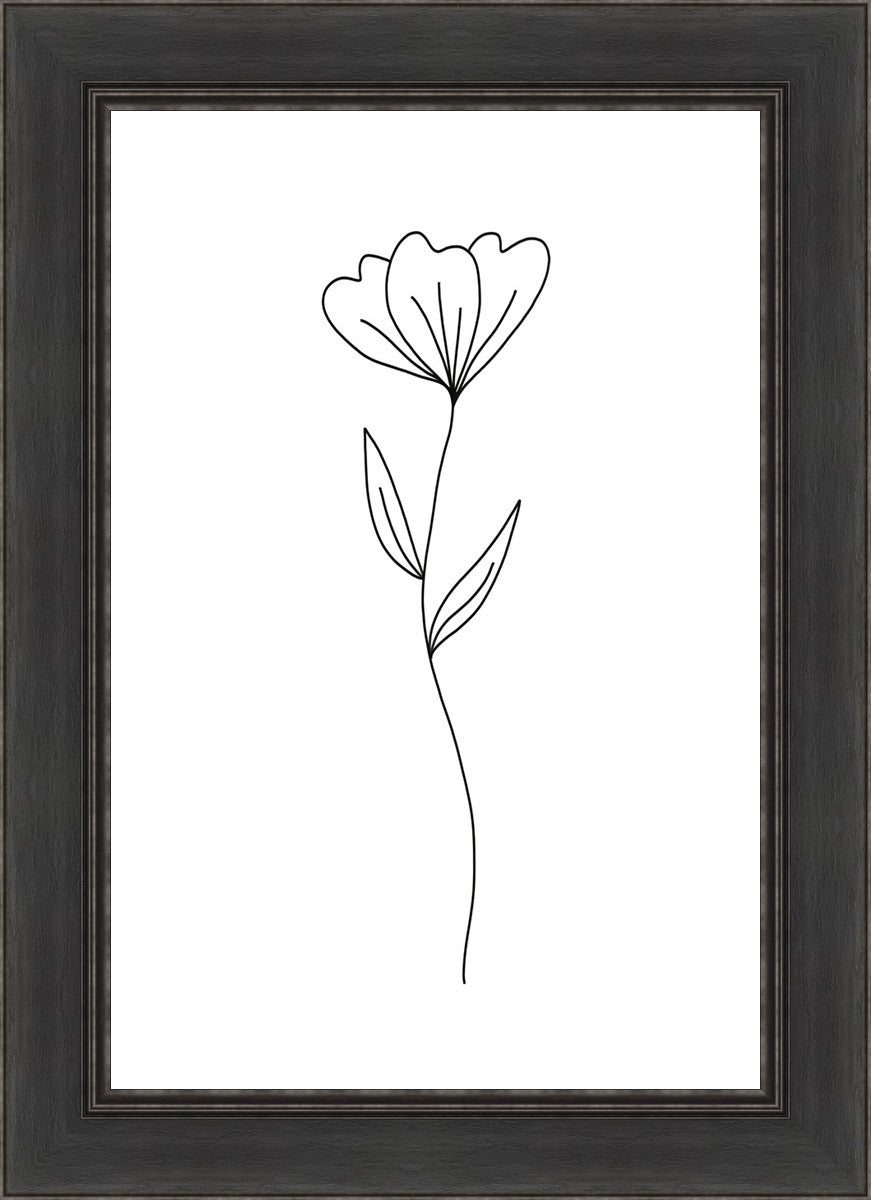 Minimalist Flower White